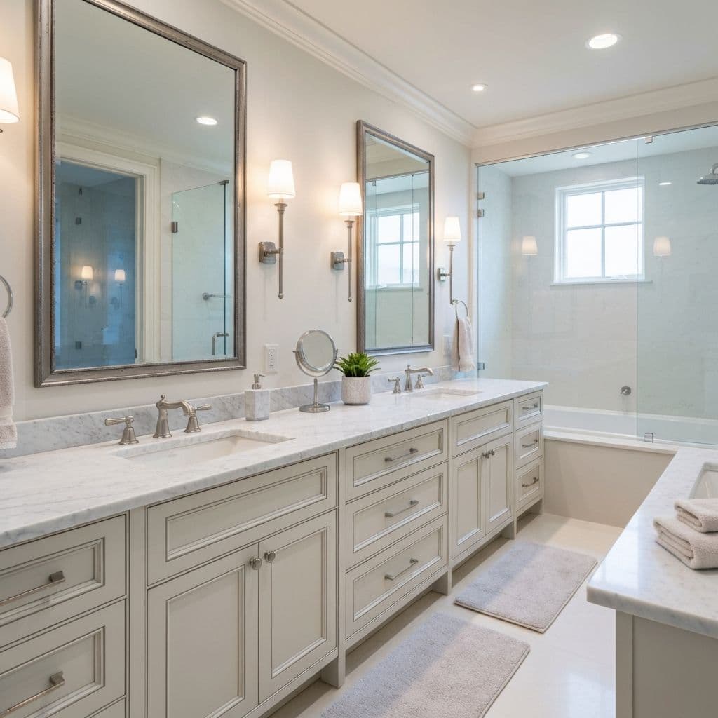 Bathroom vanity project