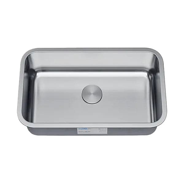 27″ Undermount Single Bowl Kitchen Sink — model 2718