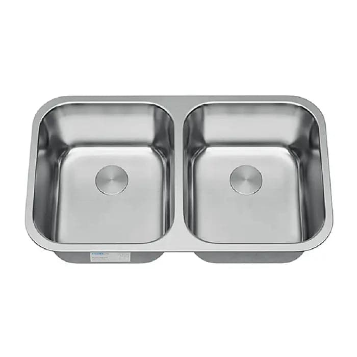 31″ Undermount Double Bowl Kitchen Sink — model 3117