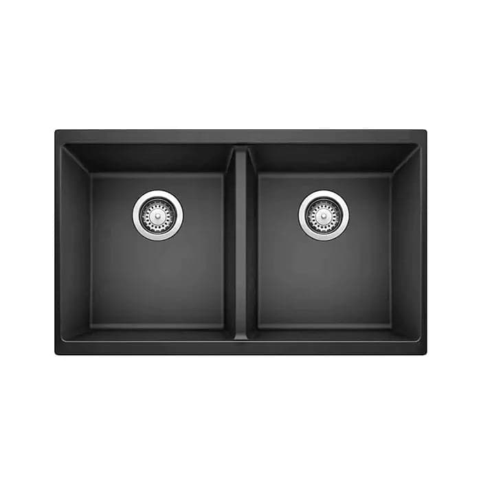 31″ Granite Composite Double Bowl Kitchen Sink — model GC3117