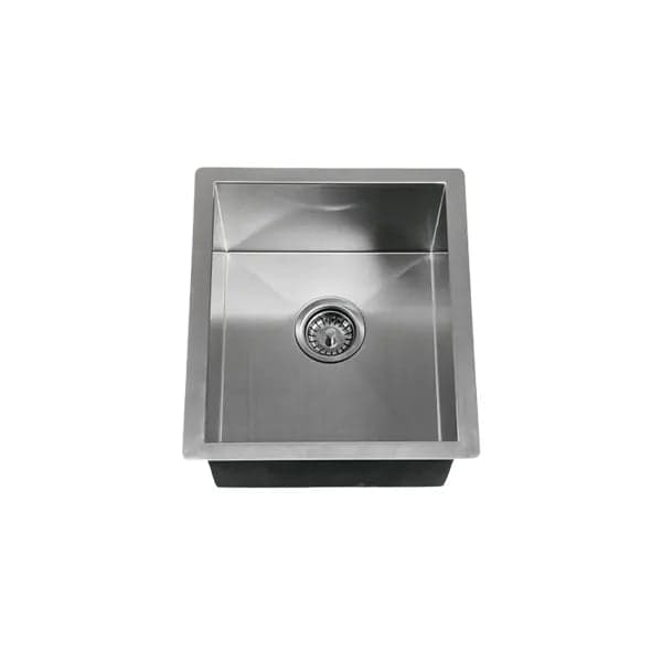 15″ Handmade Zero-Radius Bar & Prep Sink — model KH1518