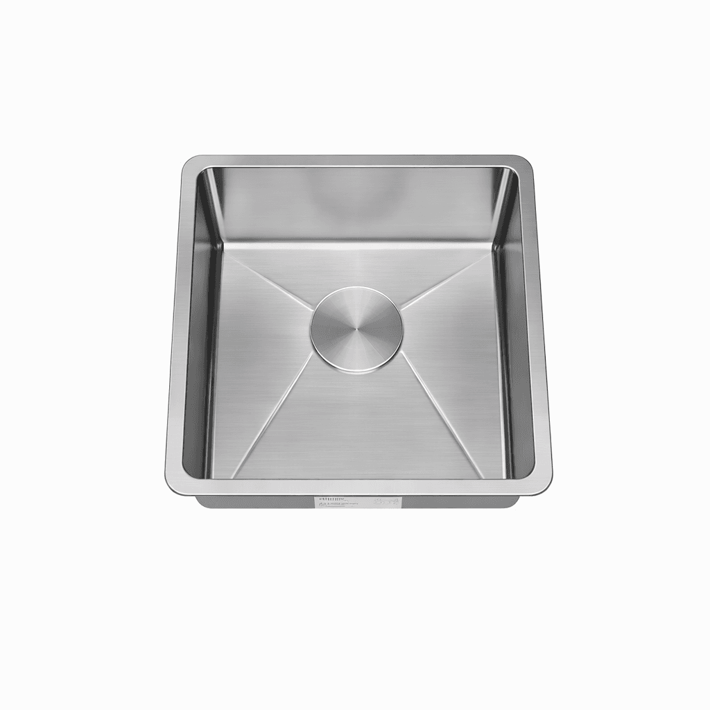 16″ Handmade Tight-Radius Bar & Prep Sink — model KH1618